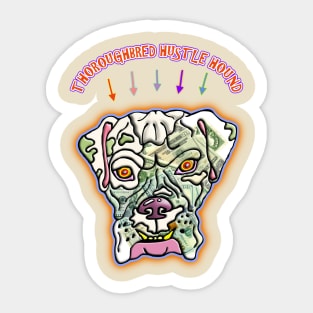 HU$TLE HOUND Sticker